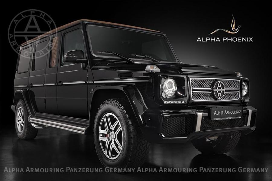  Mercedes-Benz G63 AMG by Alpha Armouring 2015 года  (фото 2 из 8)